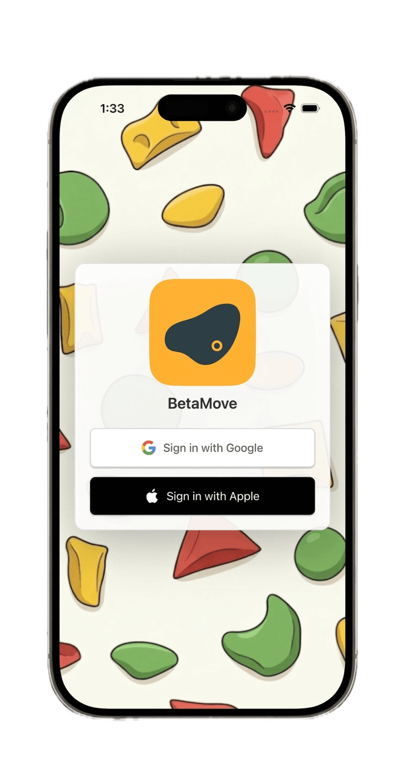 BetaMove app screenshot